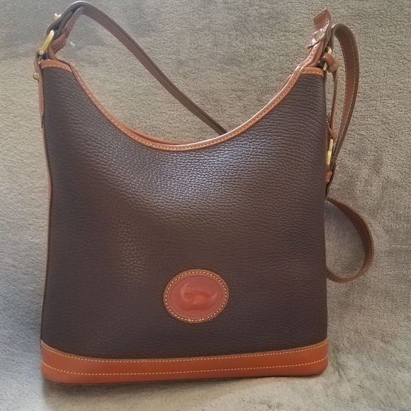 Rare Vintage Dooney & Bourke Large Hobo Bag - Picture 2 of 14